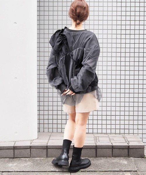 tiptop（ティップトップ）の「【選べる2タイプ】フリル付け衿ベルト（付け襟・レディース・オフホワイト/ブラック/ホワイト系その他/ブラック系その他・FREE）」の22枚目の写真