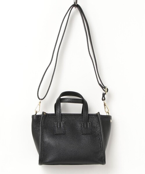 AULENTTI(オウレンティ)の「【AULENTTI/オーレンティ】レザースクエアトートバッグ(トートバッグ・レディース・ブラック・FREE)」の8枚目の写真