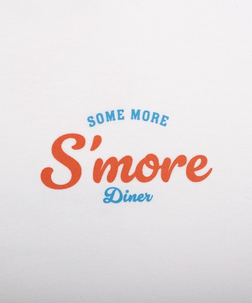 S'more(スモア)の「s'more diner long sleeve T-shirt ( スモアダイナーロングスリーブTシャツ )(Tシャツ/カットソー・レディース・ブラウン/ベージュ/ホワイト・X-LARGE/LARGE/MEDIUM/SMALL)」の10枚目の写真