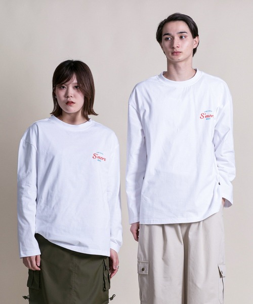 tシャツ s'more diner long sleeve T-shirt ( スモアダイナーロングスリーブTシャツ ) レディース メンズ S'more tシャツ s'more diner long sleeve T-shirt ( スモア
