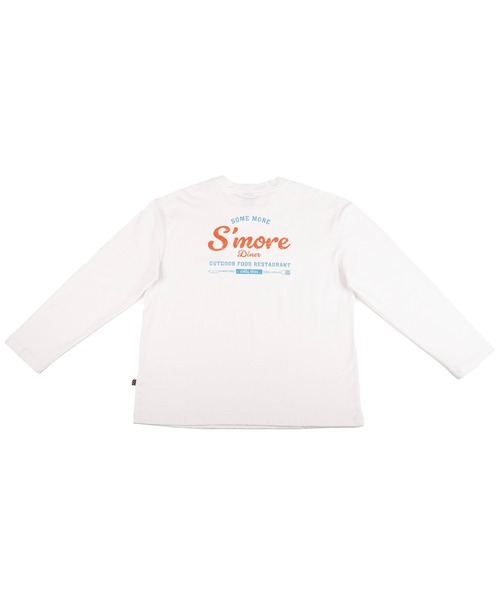 S'more(スモア)の「s'more diner long sleeve T-shirt ( スモアダイナーロングスリーブTシャツ )(Tシャツ/カットソー・レディース・ブラウン/ベージュ/ホワイト・X-LARGE/LARGE/MEDIUM/SMALL)」の22枚目の写真