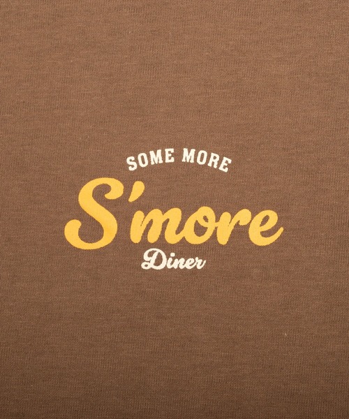 S'more(スモア)の「s'more diner long sleeve T-shirt ( スモアダイナーロングスリーブTシャツ )(Tシャツ/カットソー・レディース・ブラウン/ベージュ/ホワイト・X-LARGE/LARGE/MEDIUM/SMALL)」の18枚目の写真