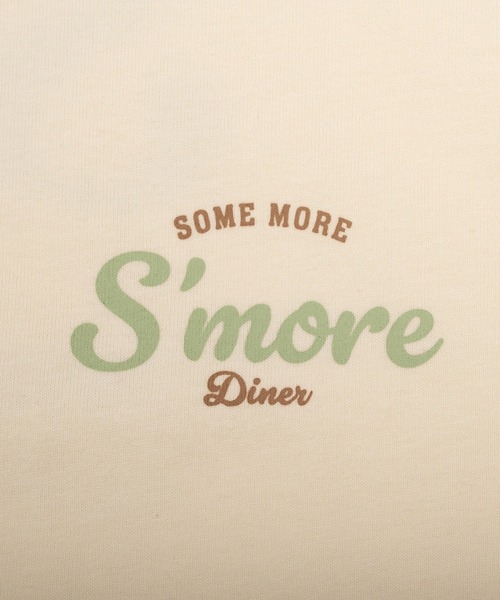 S'more(スモア)の「s'more diner long sleeve T-shirt ( スモアダイナーロングスリーブTシャツ )(Tシャツ/カットソー・レディース・ブラウン/ベージュ/ホワイト・X-LARGE/LARGE/MEDIUM/SMALL)」の14枚目の写真