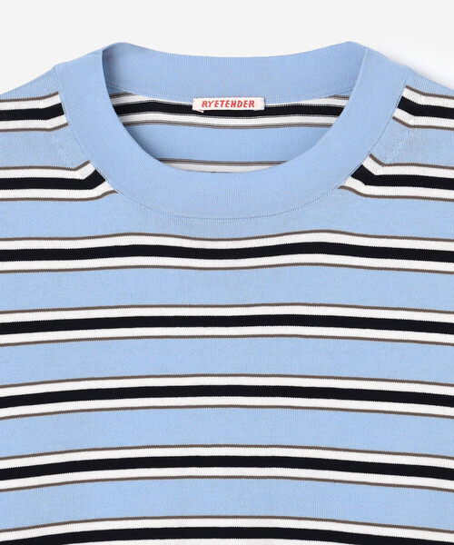 Bshop（ビショップ）の「RYE TENDER | 〈別注〉クルーネックニット MEN（ニット/セーター・メンズ・ブルー系その他5/ブルー系その他/ブラウン/ホワイト・3/2）」の10枚目の写真