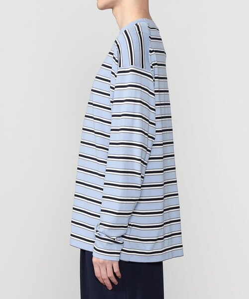 Bshop（ビショップ）の「RYE TENDER | 〈別注〉クルーネックニット MEN（ニット/セーター・メンズ・ブルー系その他5/ブルー系その他/ブラウン/ホワイト・3/2）」の13枚目の写真