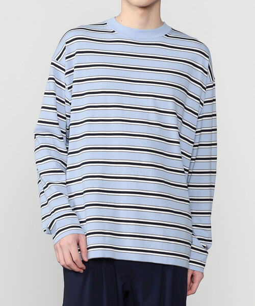 Bshop（ビショップ）の「RYE TENDER | 〈別注〉クルーネックニット MEN（ニット/セーター・メンズ・ブルー系その他5/ブルー系その他/ブラウン/ホワイト・3/2）」の5枚目の写真