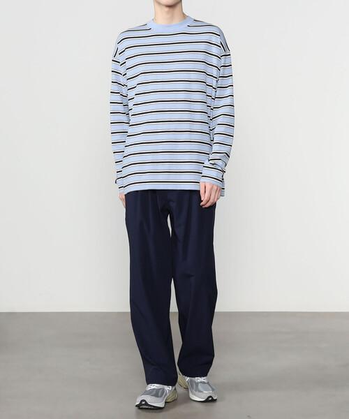 Bshop（ビショップ）の「RYE TENDER | 〈別注〉クルーネックニット MEN（ニット/セーター・メンズ・ブルー系その他5/ブルー系その他/ブラウン/ホワイト・3/2）」の14枚目の写真