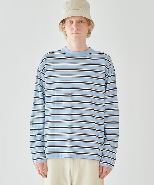 Bshop（ビショップ）の「RYE TENDER | 〈別注〉クルーネックニット MEN（ニット/セーター・メンズ・ブルー系その他5/ブルー系その他/ブラウン/ホワイト・3/2）」の15枚目の写真