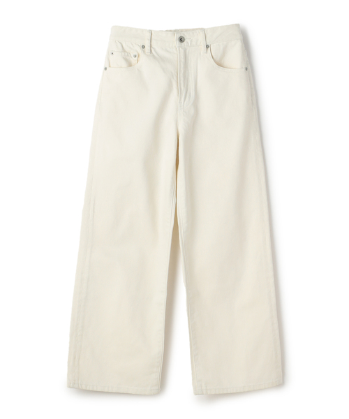 N.O.R.C（ノーク）の「ワイドストレートデニムパンツ（デニムパンツ・レディース・オフホワイト/ブルー・38/36）」の3枚目の写真