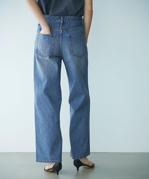 N.O.R.C（ノーク）の「ワイドストレートデニムパンツ（デニムパンツ・レディース・オフホワイト/ブルー・38/36）」の15枚目の写真