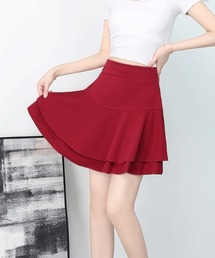 B'day（ビーデイ）の「【 B'day / ビーデー 】ぺチパンツ付きフレアミニスカート（スカート）」