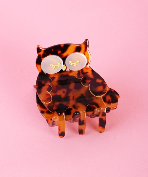 WESTSEA（ウエストシー）の「アニマルモチーフ　ヘアクリップ（バレッタ/ヘアクリップ・レディース・ベージュ/イエロー/ブラウン/ホワイト/ベージュ系その他/ブラック×ホワイト/ライトブルー/ブラック/イエロー系その他/ホワイト×ブラック・FREE）」の5枚目の写真