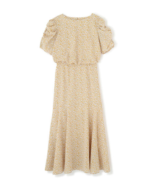 FREE'S MART（フリーズマート）の「◇【3サイズ展開XS-M】ボリュームスリーブマーメイドワンピ―ス【低身長サイズ有】（ワンピース・レディース・イエロー系その他/パープル系その他/ホワイト系その他/ブラック系その他・MEDIUM/SMALL/X-SMALL）」の13枚目の写真