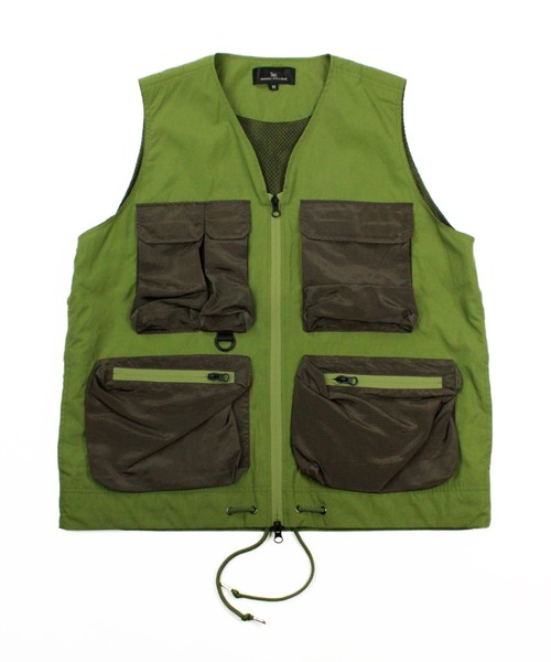 Universal Style Wear(ユニバーサルスタイルウェア)の「Universal Style Wear Tec ニュー シュウノウ ベスト(ベスト・メンズ・オリーブ/ライトベージュ/ブラック/ネイビー・X-LARGE/LARGE/MEDIUM)」の17枚目の写真
