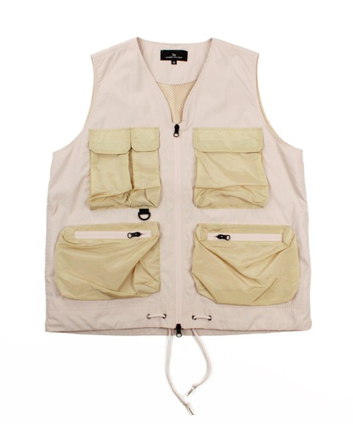 Universal Style Wear(ユニバーサルスタイルウェア)の「Universal Style Wear Tec ニュー シュウノウ ベスト(ベスト・メンズ・オリーブ/ライトベージュ/ブラック/ネイビー・X-LARGE/LARGE/MEDIUM)」の7枚目の写真