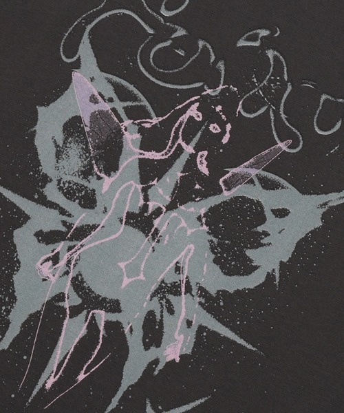 【セール】A'GEM/9 × .kom 『NASTY FANCY CLUB/ナスティーファンシークラブ』 NEBULA FOG TEE/ネビュラ Tシャツ（Tシャツ/カットソー）｜NASTY FANCY CLUB（ナスティーファンシークラブ）