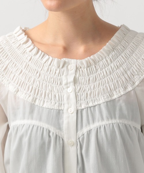 BAYFLOW(ベイフロー)の「オフショルブラウス(シャツ/ブラウス・レディース・グリーン/ブラック/オフホワイト・FREE)」の20枚目の写真