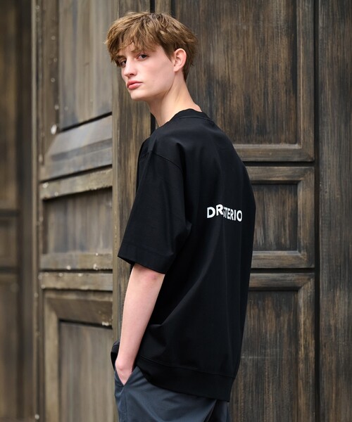 【接触冷感抗菌防臭消臭】ICE CLEAR COTTON オーバーフィットTシャツ 接触冷感/抗菌防臭/消臭】ICE CLEAR COTTON オーバーフィットT