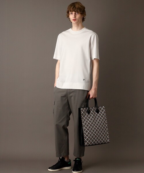 DRESSTERIOR(ドレステリア)の「◆【接触冷感/抗菌防臭/消臭】ICE CLEAR COTTON オーバーフィットTシャツ(Tシャツ/カットソー・メンズ・ホワイト/ブラック/モスグリーン/サックスブルー/ブラウン系その他/ブルー系その他・90/91/92/94)」の17枚目の写真