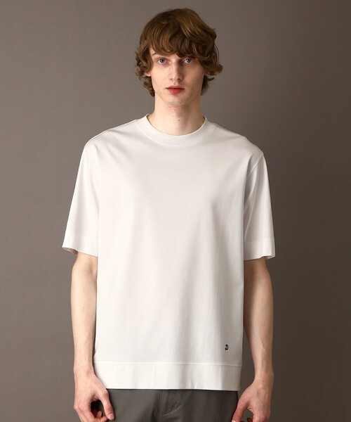 DRESSTERIOR(ドレステリア)の「◆【接触冷感/抗菌防臭/消臭】ICE CLEAR COTTON オーバーフィットTシャツ(Tシャツ/カットソー・メンズ・ホワイト/ブラック/モスグリーン/サックスブルー/ブラウン系その他/ブルー系その他・90/91/92/94)」の19枚目の写真