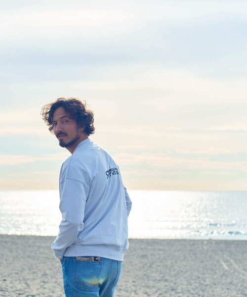 URBAN RESEARCH Sonny Label（アーバンリサーチサニーレーベル）の「OOPS×RYUAMBEコラボスウェット（スウェット・メンズ・ライトブルー/ブラック/ミント・MEDIUM/LARGE/X-LARGE）」の4枚目の写真