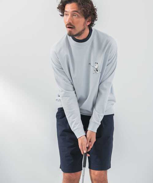 URBAN RESEARCH Sonny Label（アーバンリサーチサニーレーベル）の「OOPS×RYUAMBEコラボスウェット（スウェット・メンズ・ライトブルー/ブラック/ミント・MEDIUM/LARGE/X-LARGE）」の7枚目の写真