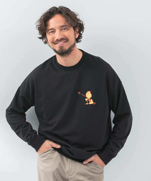 URBAN RESEARCH Sonny Label（アーバンリサーチサニーレーベル）の「OOPS×RYUAMBEコラボスウェット（スウェット・メンズ・ライトブルー/ブラック/ミント・MEDIUM/LARGE/X-LARGE）」の10枚目の写真