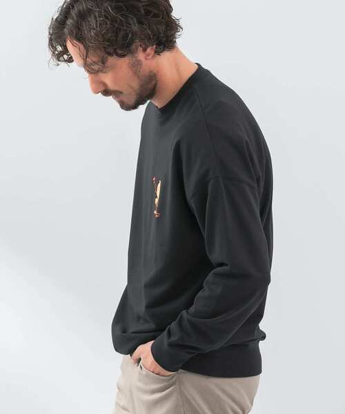 URBAN RESEARCH Sonny Label（アーバンリサーチサニーレーベル）の「OOPS×RYUAMBEコラボスウェット（スウェット・メンズ・ライトブルー/ブラック/ミント・MEDIUM/LARGE/X-LARGE）」の11枚目の写真