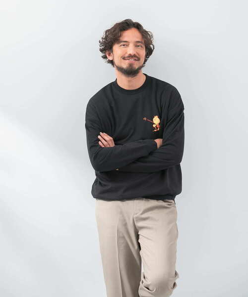 URBAN RESEARCH Sonny Label（アーバンリサーチサニーレーベル）の「OOPS×RYUAMBEコラボスウェット（スウェット・メンズ・ライトブルー/ブラック/ミント・MEDIUM/LARGE/X-LARGE）」の13枚目の写真