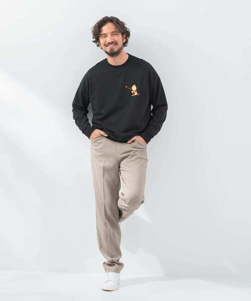 URBAN RESEARCH Sonny Label（アーバンリサーチサニーレーベル）の「OOPS×RYUAMBEコラボスウェット（スウェット・メンズ・ライトブルー/ブラック/ミント・MEDIUM/LARGE/X-LARGE）」の14枚目の写真