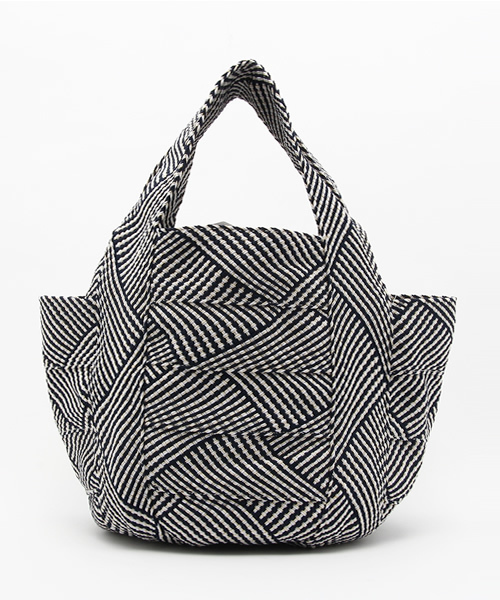 collex（コレックス）の「【5CHEERS】リバーシブルバッグ GRANDE（トートバッグ・レディース・ワインレッド/ネイビー/イエロー・FREE）」の5枚目の写真