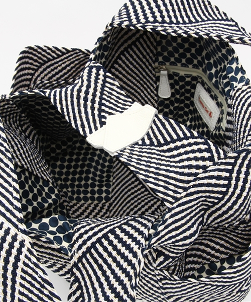 collex（コレックス）の「【5CHEERS】リバーシブルバッグ GRANDE（トートバッグ・レディース・ワインレッド/ネイビー/イエロー・FREE）」の7枚目の写真