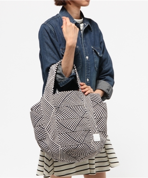 collex（コレックス）の「【5CHEERS】リバーシブルバッグ GRANDE（トートバッグ・レディース・ワインレッド/ネイビー/イエロー・FREE）」の12枚目の写真