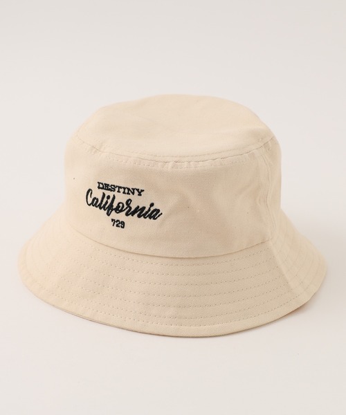 URBAN CHERRY(アーバンチェリー)の「ロゴ刺繍バケットハット(ハット・キッズ・ブルー/ホワイト/ブラック・FREE)」の14枚目の写真