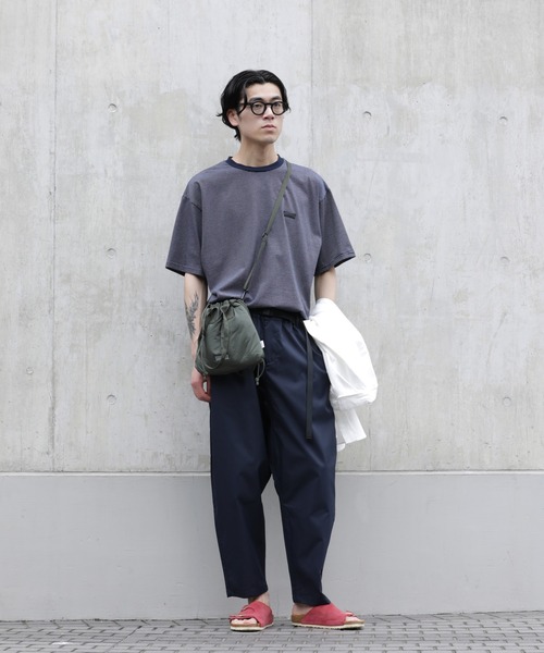 meltum(メルタム)の「【販売終了】SOFT SHELL SHOULDER POUCH / ソフトシェルショルダーポーチ(ショルダーバッグ・メンズ・ブラック/ネイビー/オリーブ・FREE)」の13枚目の写真