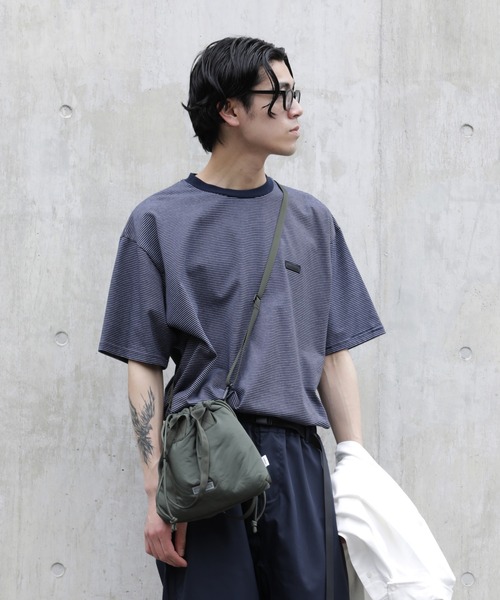 meltum(メルタム)の「【販売終了】SOFT SHELL SHOULDER POUCH / ソフトシェルショルダーポーチ(ショルダーバッグ・メンズ・ブラック/ネイビー/オリーブ・FREE)」の14枚目の写真