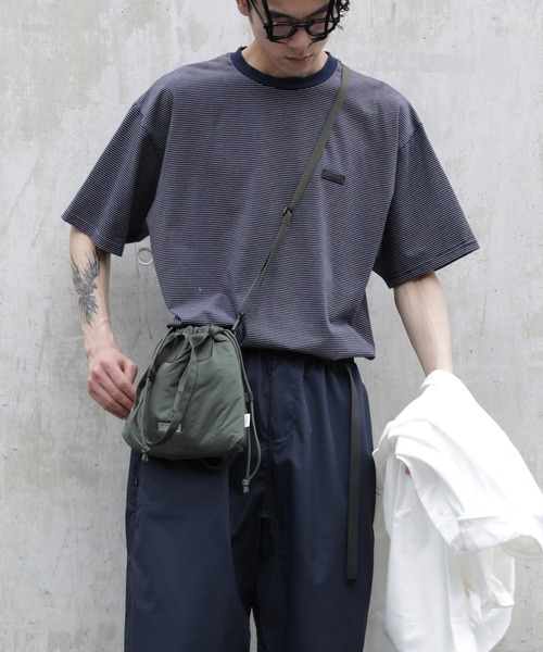 meltum(メルタム)の「【販売終了】SOFT SHELL SHOULDER POUCH / ソフトシェルショルダーポーチ(ショルダーバッグ・メンズ・ブラック/ネイビー/オリーブ・FREE)」の15枚目の写真