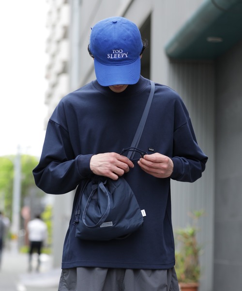 meltum(メルタム)の「【販売終了】SOFT SHELL SHOULDER POUCH / ソフトシェルショルダーポーチ(ショルダーバッグ・メンズ・ブラック/ネイビー/オリーブ・FREE)」の9枚目の写真