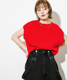 KBF | ブークレニットベスト(ニット/セーター)