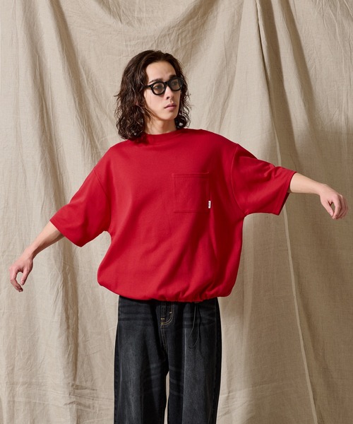 WETTEMPT（ウィテンプト）の「SMOOTH DRAW CORD TEE / スムースドロー