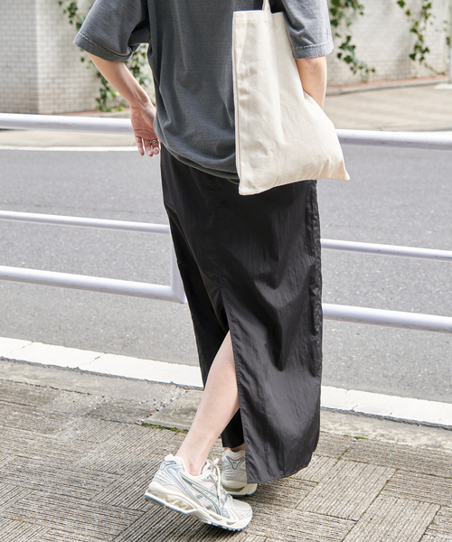 Spick & Span（スピックアンドスパン）の「ナイロンタフタイージースカート（スカート・レディース・ブラック・FREE）」の13枚目の写真