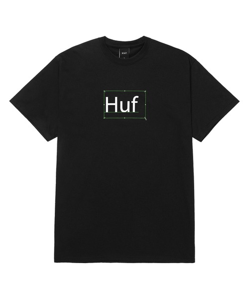 HUF（ハフ）の「DEADLINE TEE / HUF プリント Tシャツ（Tシャツ/カットソー・メンズ・ブラック/ホワイト・SMALL/MEDIUM/LARGE/X-LARGE/XX-LARGE）」の2枚目の写真