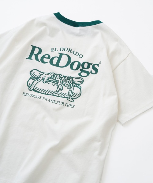 【Red Dogs】バックプリント リンガーTシャツ（Tシャツ/カットソー）｜NO NEED（ノーニード）