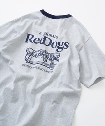 NO NEED | 【Red Dogs】バックプリント リンガーTシャツ(Tシャツ/カットソー)