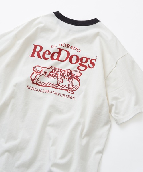 NO NEED（ノーニード）の「【Red Dogs】バックプリント リンガーTシャツ（Tシャツ/カットソー・メンズ・グリーン系/チャコール/ネイビー・M/L）」の2枚目の写真