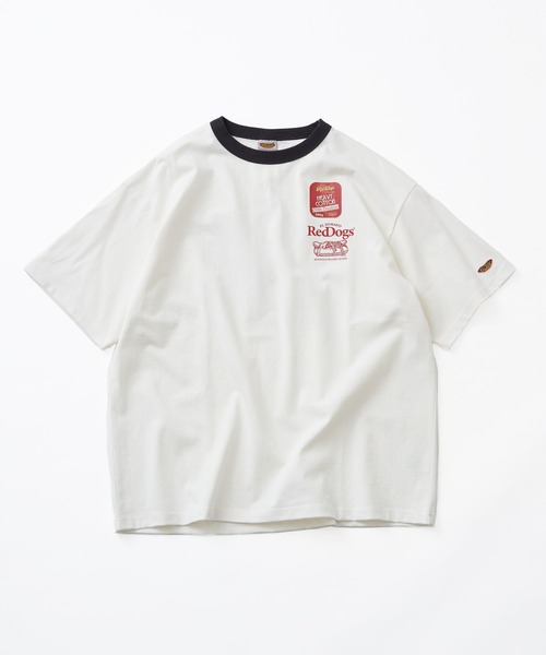 セール】【Red Dogs】バックプリント リンガーTシャツ（Tシャツ