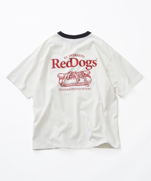 セール】【Red Dogs】バックプリント リンガーTシャツ（Tシャツ