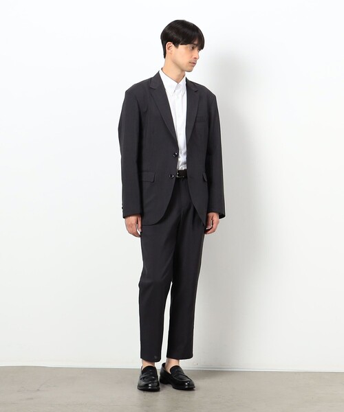 COMME CA ISM（コムサイズム）の「【セットアップ対応】ファンクショナル リネンライクジャケット（スーツジャケット・メンズ・カーキ/ネイビー/ブラック・SMALL/MEDIUM/LARGE/X-LARGE）」の20枚目の写真