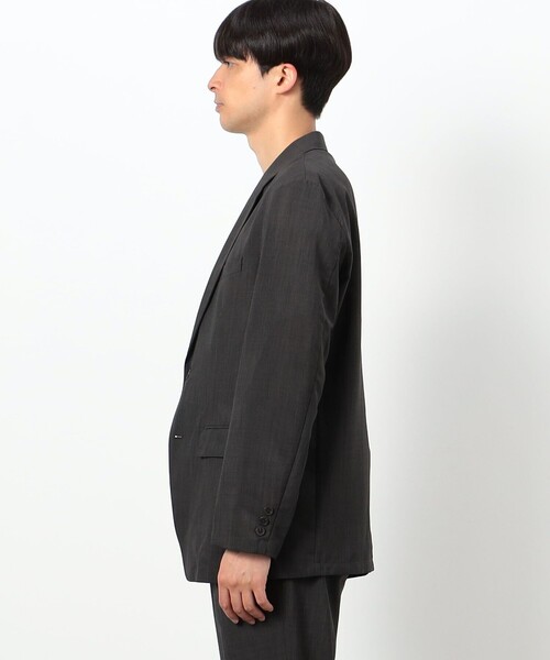 COMME CA ISM（コムサイズム）の「【セットアップ対応】ファンクショナル リネンライクジャケット（スーツジャケット・メンズ・カーキ/ネイビー/ブラック・SMALL/MEDIUM/LARGE/X-LARGE）」の13枚目の写真