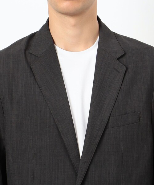 COMME CA ISM（コムサイズム）の「【セットアップ対応】ファンクショナル リネンライクジャケット（スーツジャケット・メンズ・カーキ/ネイビー/ブラック・SMALL/MEDIUM/LARGE/X-LARGE）」の11枚目の写真